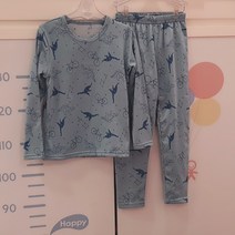 [투키즈] 꾸시꾸시 남아 기능성 발열 포근 기모9부내의~안에 기모가 있어서 포근포근!!! 촉감이 부드러워 잠이쿨쿨@@기능성 원단!! 착용시 활동하기 편한 발열기모 실내복 세트