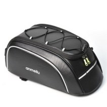 TANC 자전거가방 하드선반가방 후면안장, 블랙(PU)