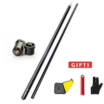 카본상대 PREOAIDR 3142 탄소 섬유 큐 스틱 샤프트 메이플 당구 키트 샤프트 Uni-loc 조인트 불렛 10.8mm 11.75mm 13mm 팁, 43.P3 black - 11.5mm