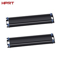 블루투스휴대용 핸드 프린터 사무용 복합기 복사기hprt 2 롤 열전사 리본 rfid, 검은색, 1개