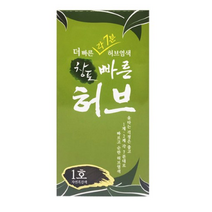 중외제약 창포 빠른허브 염색제, 1호 자연흑갈색, 3개