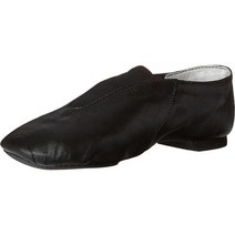 Capezio 여성용 쇼 스토퍼 재즈 댄스 슈즈 블랙 175095, 11.5, Black, Black