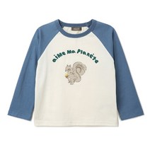 페리미츠 남아용 그래픽 나글랑 티셔츠 P2335T147