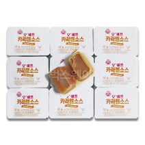 오뚜기 일회용 카라멜소스 디스펜팩, 60개