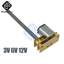 소형모터 dc모터 100*55 3 6 12 150 200 마이크로 속도 기어 모터 감속 금속 박스 휠, 07 300_02 6V
