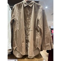 유니클로 여성용 코듀로이 셔츠 451280 UNIQLO