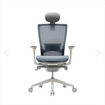 [시디즈]T50 air 시리즈 T500HLDA 에어-화이트쉘 메쉬의자 TXN520HLDA, 블루