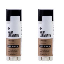 Raw Elements 스페인직구 허브 립레스큐 립케어스틱 립밤 자연주의브랜드 가벼운선물 4.2g 2팩