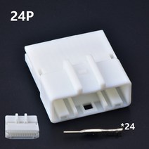 매립네비게이션 매립형 중고 안드로이드오토 올인원 wireless자동차 내비게이션 후진 미러 배선 하네스 커, 13 24P male_01 1 set