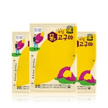 [바로드숑]해동없이 바로먹는 실온 보관 꿀고구마 슬라이스 130g, 4팩
