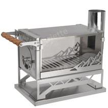 펠렛연소기 캠핑 펠렛난로 캠핑용 화목 불멍 난로 스탠연통, 굴뚝고정링세트