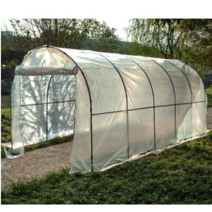 미니비닐하우스 만들기 소형 온실 조립식 비닐하우스, 5x2.15x2.2m 양문형 무창반투명개