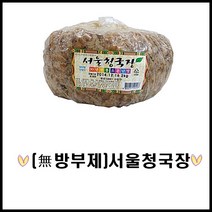 [정행식품]서울 청국장 2kg/청국장/방부제무첨가/발효콩/찌개용, 2kg, 1개