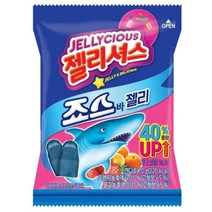 칠성 워터젤리 젤리추천 롯데 죠스바젤리 젤리셔스 과일젤리 대용량젤리 70G 8개, 19세트
