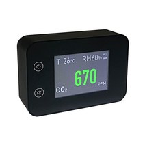 CO2 감지기 3 in 1 공기 품질 모니터 실내 경량 휴대용 이산화탄소 스마트 센서 침실용
