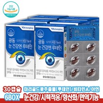 마리골드꽃추출물 눈건강 엔 루테인 6박스 광동생활건강 비타민A 비타민C 아연 셀레늄