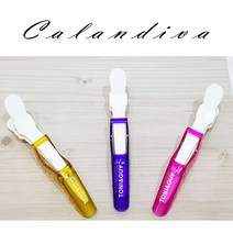 [Calandiva] 컬러감이 좋은 예쁜 악어핀 샤크핀 1p, 1개, 분홍