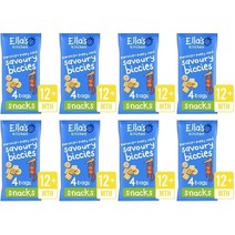 EllasKitchen 엘라스키친 파스닙 포피시드 비스킷 12개월이상 20g 4개입 8팩