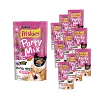 퓨리나 프리스키 파티믹스 고양이 간식 닭, 캘리포니아, 60g, 10개