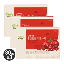홍삼담은석류스틱 10ml 30포 3박스 쇼핑백동봉