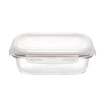 코멕스 강화 유리 밀폐용기 반찬통 찬통 정리 보관 용기, 코멕스 Classy 직 880ml