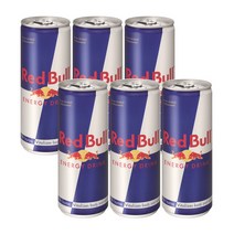 레드불 에너지 드링크, 250ml, 6개