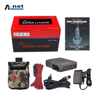 에이네트 방짜 전동릴 배터리 AN-5000B 침선우럭 갈치 선상낚시, 다이와/시마노 2구케이블