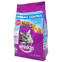 반려묘사료 위스카스 헤어볼 닭고기 참치 성묘용1.1kg, 고양이사료 위스카스 헤어볼 닭고기 참치 성묘용1.1k