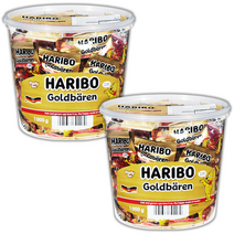 하리보 젤리 골드베렌 꼬마 곰젤리 1kg 2통 구미베어 대용량 코스트코 미니 곰돌이 젤리, 하리보 골드베렌 젤리 1kg x 2통