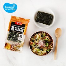 동원 들기름김 특사이즈 [식탁김17g] 32봉 [2박스], 없음