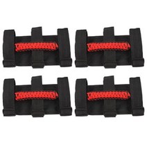 튜닝 지프랭글러 악세사리 자동차 롤 바 지프 랭글러를위한 사이드 그랩 핸들 키트 CJ TJ JKU JL 랭글러 JK 1997-2019 용 범용 암 레스트, Red 4 pcs