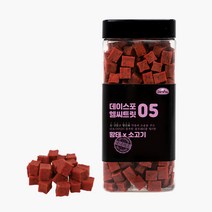 데이스포 헬시 트릿 05 강아지 눈 건강 영양제 소고기 황태 600g X 2개, 1개