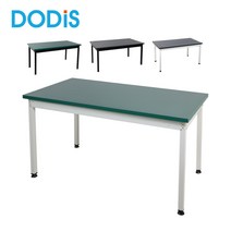 도디스 작업다이 택배 포장 작업테이블 이동식 철제 작업대, 1200mmX800mm, 03. 청녹색_아이보리, 높낮이기둥, 1개