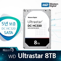 WD 울트라스타 8TB DC HC320 HUS728T8TALE6L4 (5년 보증)