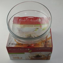 삼광 강화유리 전자렌지용 유리 냉면기 2PCS