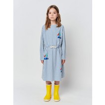 [BOBO CHOSES] 보보쇼즈 23SS 아동 스트라이프 원피스 Blue Stripes long dress 123AC128