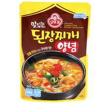 오뚜기 맛있는 된장찌개양념 140g 5입, 상세페이지 참조