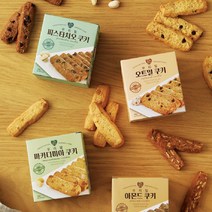 우리밀로 만든 에코맘 수제쿠키 수제간식 4종, 파스타치오쿠키135g, 135g, 1개