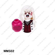 [레고공식] 뉴 할로윈 페스티벌 공포 영화 캐릭터 미니 액션 피규어 블록 브릭 클래식 인형 모델 어린이 장난감 선물 신제품, [22] WM322