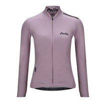 Pella Cycling Jersey 여성용 겨울 자전거 세트 긴팔 상의 전문 팀 스포츠 셔츠 Mtb 자전거 재킷