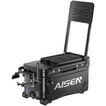 캐리어아이스박스 손잡이형 낚시 캐리 쿨러 쭈꾸미 캠핑 휴대용, (42L)블랙  그린 표준 패키지