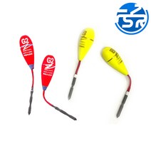 MAEK 맥상사 국산 날라리 지존 목줄찌 S타입 참돔낚시, 0호, 레드