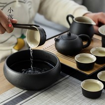중국 전통 자사호 다도세트 다기세트, 4, 4, 30개