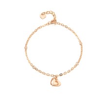 [로이드]1층 동아수성점 투페이스 하트 14K 18k GOLD 팔찌 (LWB16284G)