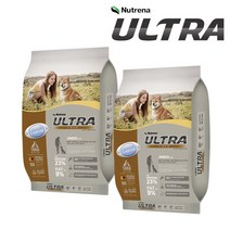 뉴트리나 울트라 대용량 강아지사료 1세이상 진도 10kg 2개