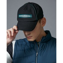 [닥스 골프] [22FW] DGHE2F603BK PREMIUM ITEM 블랙 로고 레터링 포인트 클래식 코디, XXX