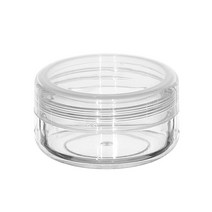 투명 크림용기 PS 3g~20g, 10g