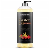 Majestic Pure Castor Oil 마제스틱 퓨어 캐스터 오일 473ml(16oz)