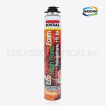 K_수달 방화용 폼 본드 119 B1 750ml 산업용, 단품