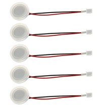 E-outstanding 5피스 20mm 1.7Mhz 초음파 미스트 메이커 포거 세라믹 디스크 와이어 및 밀봉 링 가습기 액세서리 포함